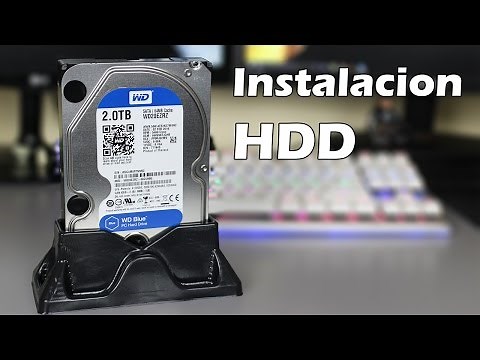 Como instalar un Disco duro?