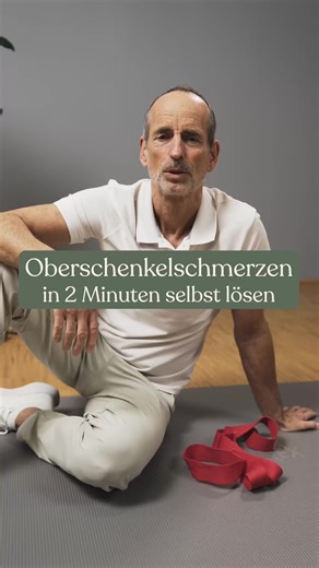 Effective Oberschenkel Schmerzen Relief: Liebscher & Bracht Übungen