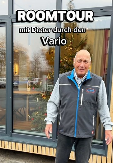 Ein Mobilheim für die ganze Familie.❤️ Unser lieber Dieter nimmt euch mit durch den VARIO. 🏡 #roomtour #mobilheim #modularwohnen #mobilheimkolbe #haus