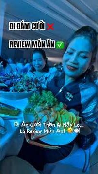 REVIEW THỰC ĐƠN TIỆC CƯỚI TÂN HÔN TRƯƠNG HIỀN-THU NHI #shorts ‪@JamesTranThuThanh‬