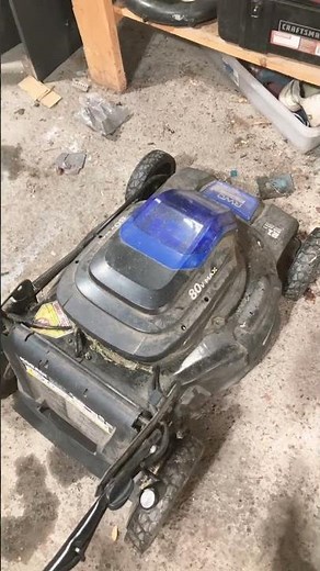Kobalt 80v max lawnmower disassembly