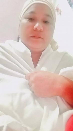 Elegant Hand Movements with Red Nail Polish