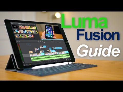 LumaFusion Tutorial for Beginners - Video Editing on the 7th Gen iPad!