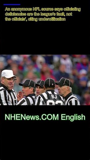 Who's to blame for officiating deficiencies?