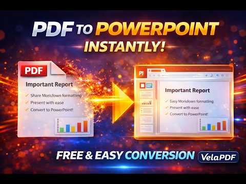 How to Convert PDF to PowerPoint (PPT) Easily in 2026 | Fast & Free Method