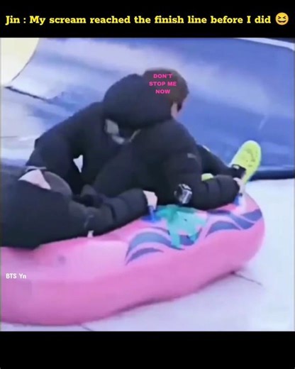 Jin : The moment we landed, I unlocked emergency exit mode 😆