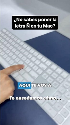How to put the ñ on a Mac keyboard? - Change the Apple keyboard language [Very easy] 2024