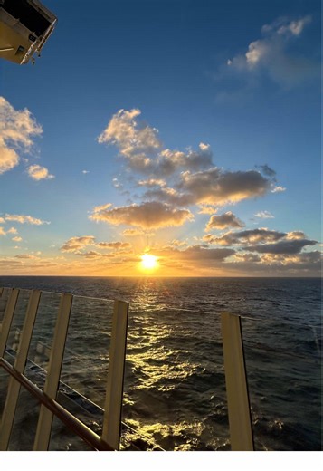 It came out of the blue, thanks to @Good Vibes Only Talent and - just like that - I have been on my first ever cruise, giving talks onstage about my life, my career and motorsport