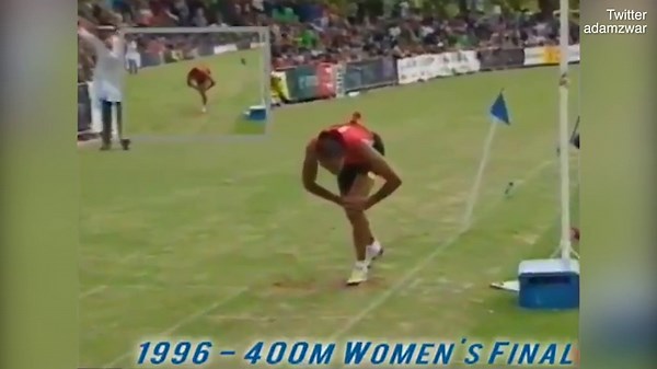 Old footage resurfaces of Cathy Freeman winning 400m sprint