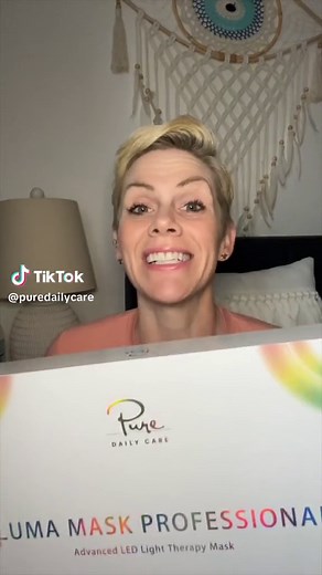 Results of Pure Daily Care's LUMA Mask Professional