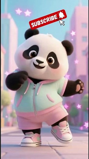 Breakdance Panda Froze Time 🐼🔥✨ #cutepanda #cute #love #cartoonpanda #funny #moyemoye #kawaiipanda