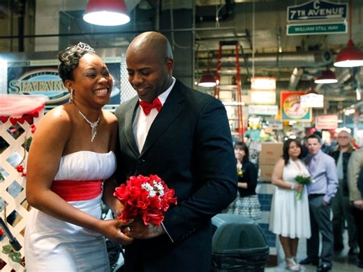 Get Hitched At Philly's Iconic Reading Terminal Market On Valentine's Day