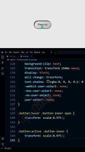 Professional UI Button Design with HTML & CSS Create an amazing 3D Neumorphism Button using HTML & CSS only 😱🔥 In this short tutorial, you’ll learn how to design a modern UI button with smooth hover animation, realistic shadow effects, and professional styling — without using any JavaScript! #HTML #CSS #WebDesign #FrontendDeveloper #CSSAnimation #UIButton #Neumorphism #Coding #LearnCoding #WebDev #Reels #Programming | Coding Cloud