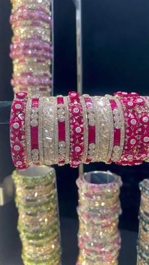Beautiful bangles strawberry ￼color Dulhan bangles set ❤️#music #trending #ytshorts #youtubeshort