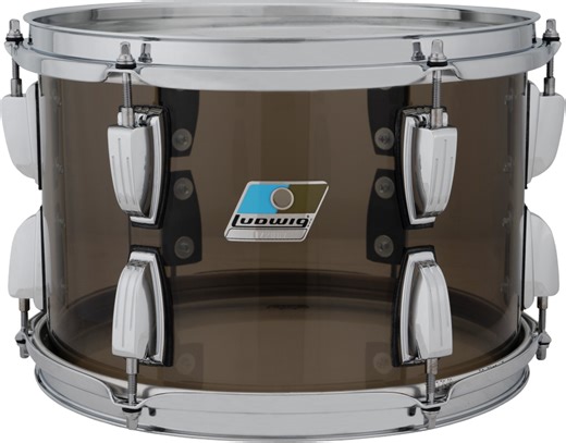 Ludwig Vistalite Mounted Tom - 8 inches x 12 inches, Bronze