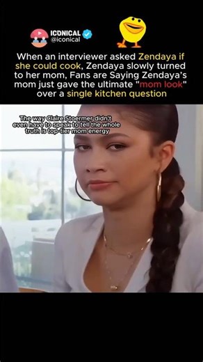 zendaya getting exposed by her mom over her cooking skills is actually hilarious #zendaya