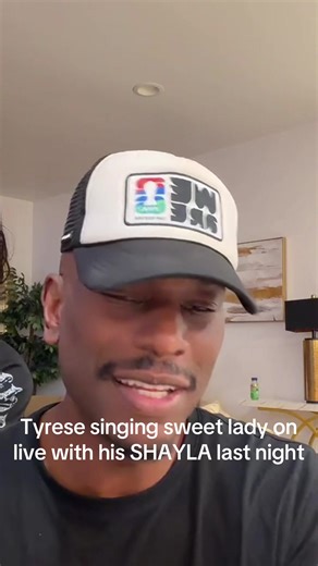 Tyrese with his daughter singing sweet lady ##tyresegibson##shaylagibson##foryou##myshayla@@moneyshayy@@Tyrese Gibson
