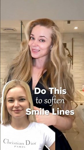Do this Massage To Soften Smile Lines