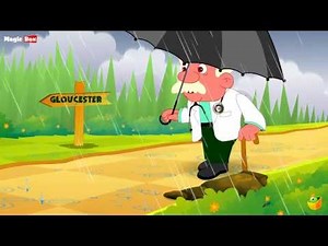 Doctor Foster - English Nursery Rhymes - Cartoon/Animated Rhymes For Kids