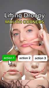 1.1M views · 9.6K reactions | How to lift droopy mouth corners Do these 3 face fitness exercises daily for 30 seconds each #lipplumper #facefitness #facemassage #beautyhack #beautytip Disclaimer: not a medical advice. For education purpose only. Consult with your physician if you have a medical condition. | Valeriia Veksler | Facebook