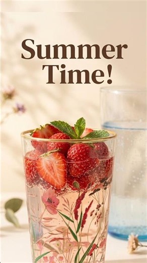 SUMMER TIME 🌞 Refreshing Drinks 🍓