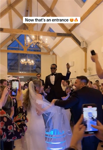 Celebrating a Dream Wedding Entrance