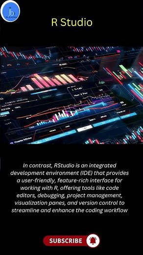 Difference between R and RStudio| R vs R-Studio #bioinformatics #biotech #programming