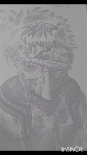 made Kakashi Hatake from Naruto in my signature art style ✨️