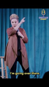 Helen Keaney has fun with the audience. | Open Bar Comedy