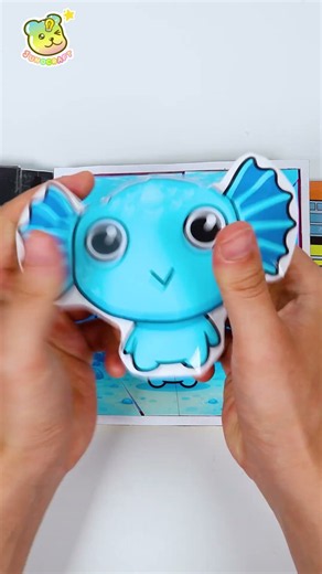 🐬Sea Animals🐬 DIY ROBLOX Animal Hospital Game book🐟 로블록스 동물병원 게임북 4