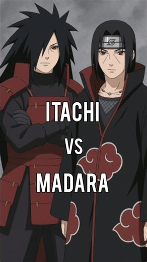 itachi vs madara who will be win🔥#anime #naruto