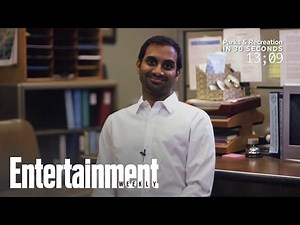 Aziz Ansari Explains 'Parks And Rec' In 30 Seconds | Entertainment Weekly