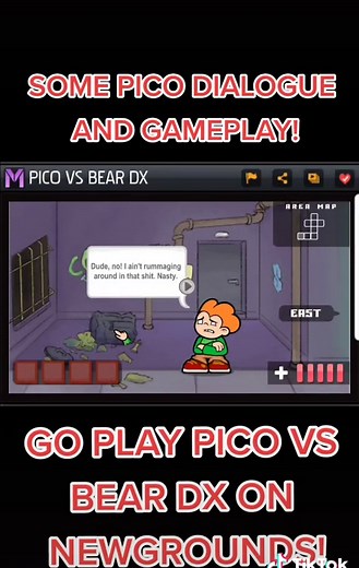 Pico vs Bear DX: Gameplay & Dialogue