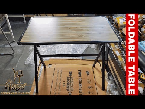 Rose Arrow Multipurpose Foldable Table Review | Rose Designer Table & Chairs, Ambernath, Thane, MH.