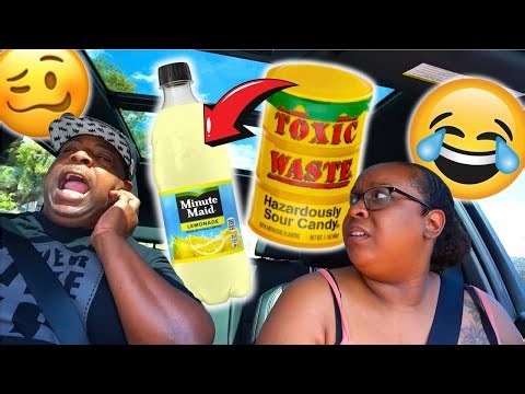 PUTTING EXTREME SOUR CANDY IN MY FIANCE DRINK PRANK! *HILARIOUS*