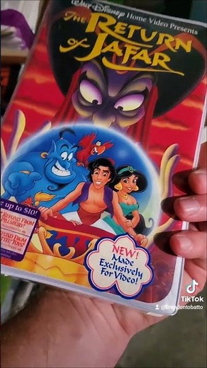 'The Return of Jafar' SEALED VHS TAPE!