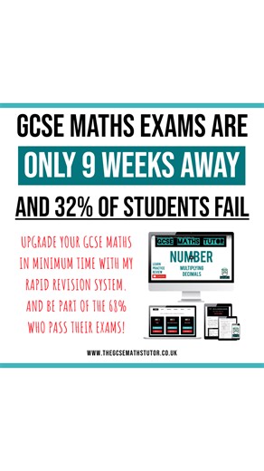 Boost Your Maths Skills for GCSE Success in 9 Weeks!