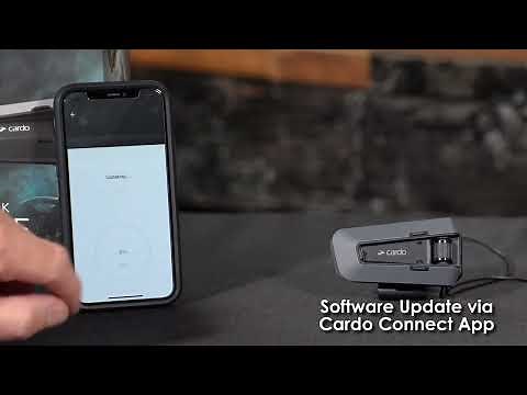 Updating Software via Cardo Connect App