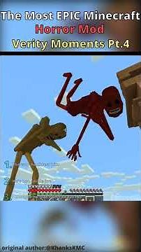 😱The Most EPIC Minecraft Horror Mod Verity Moments Pt.4!