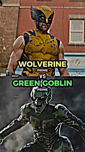 Wolverine vs Green Goblin #shorts #short #marvel #mcu #wolverine #greengoblin #battle