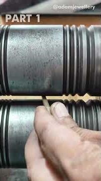 How to Make a Silver Diamond Eternity Band 💍 | Step-by-Step | Part- 1 #adamjewellery #silverring