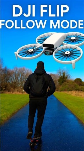 DJI Flip Tracks Apollo Ghost in Stunning 4K!