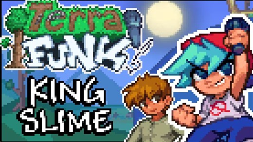 【FNF/泰拉瑞亚】优质模组:terrafunk(demo) 实机演示