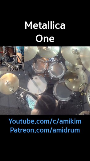 Metallica One Drum Cover by Ami Kim