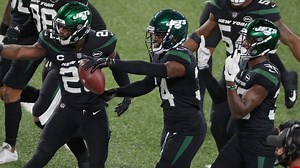 Poole reads Rypien's throw for Jets' second INT in just over two minutes