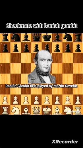 ♟️ Danish Gambit Trap – Fastest Way to Win! #chess #danishgambit #trap #shorts