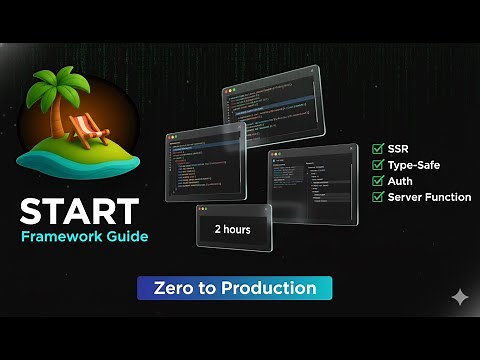 TanStack Start Complete Tutorial - Build Full-Stack React Apps with SSR, Type-Safe Routing