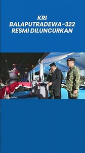 KRI Balaputradewa-322 Resmi Diluncurkan, Fregat Merah Putih Anti-Udara, Permukaan, dan Kapal Selam