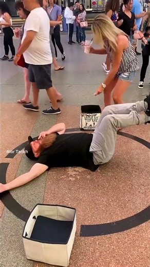 The man is earning money easily.