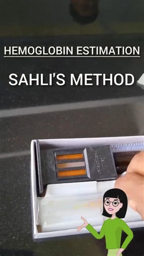 🩸😱 This Simple Test Reveals Your Hemoglobin in Minutes! (Sahli’s Method) #shorts #lab #science